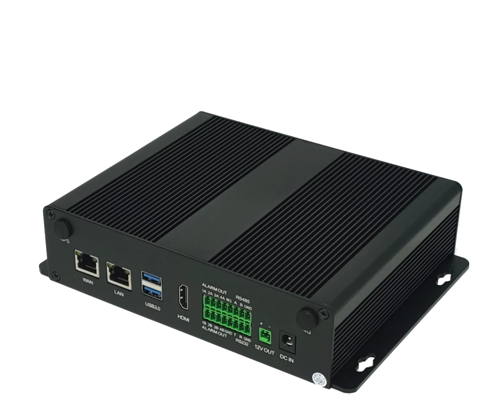 LeeSyn black finned AI vision appliance